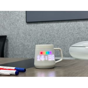 Custom Gifts Set For Mother'S Day Ai-Enhanced Ceramic Mug With Pixel Display