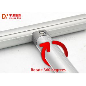 Inner Rotate Type Lean Tube Connector Zinc Plated Multi Connector