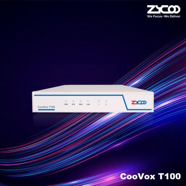 Quality T100 IPPBX Phone System With Analog Interface 2 Port VoIP Enterprise Telephone Systems SUPPORT Unlimited SIP/IMS Trunks wholesale