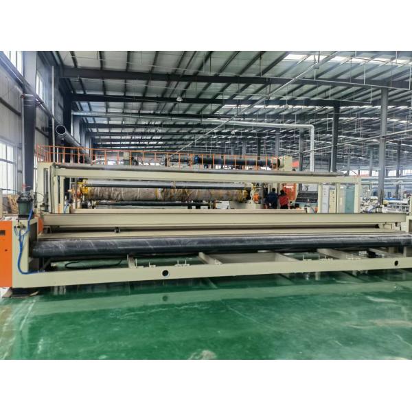 ISO Certified Geo-Membrane Film Extrusion Line Computerized Control Single Screw