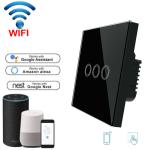 EU Standard Wifi Light Switch Wall Switch Wireless Smart Switch 220v APP Control