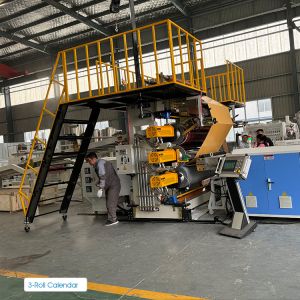 Customized PVC Artificial Marble Sheet Production Line with 380V 50HZ 3Phase