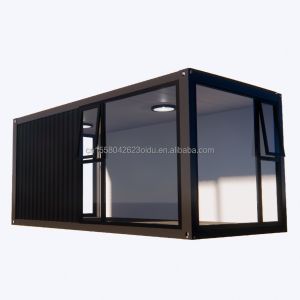Conveniently Portable Flat Pack Sandwich Panel Architecture Container for Coffee