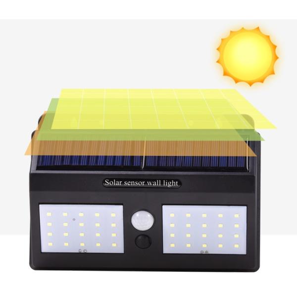 water proof security solar sensor wall light side lamp,ip65 waterproof outdoor garden led solar wall light pir 100 lumen