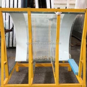 Flat Tempered Glass Panel for Curtain Wall Construction Projects Cutting and
