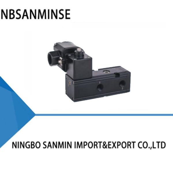 Quality Tube Plate Type Single Coil Pneumatic Solenoid Valve 0.15-0.8Mpa NBR Seal DC24V 3.5W wholesale