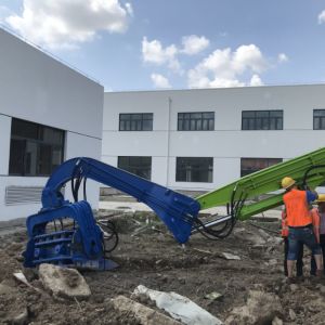 3.15T Excavator Mounted Pile Driver For Environment Friendly Construction