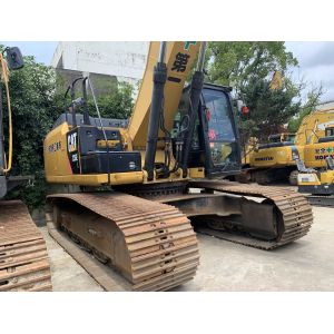 6 Cylinders 9.4L Displacement Used CAT Excavator 323hp