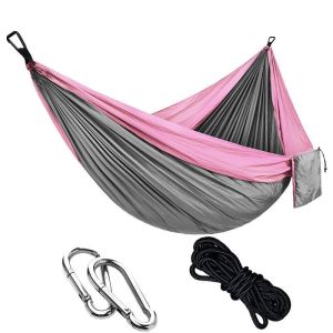 Camping Hammock with Mosquito Net, Hammocks with 13ft Tree Straps Carabiners,