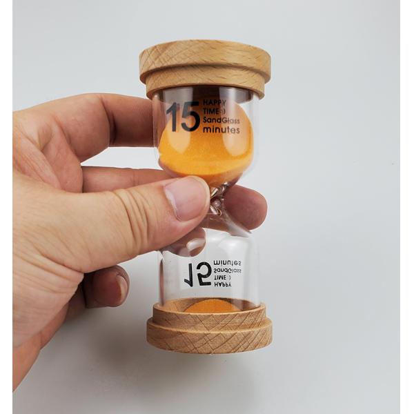 6pcs Pack Set Small Hourglass 1 3 5 10 15 20 30 Minutes For Kids Time Management