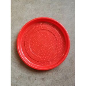 China 60MM Plastic Chicken Feeder Chicken Feeding Line Parts PVC Poultry Feeder on sale