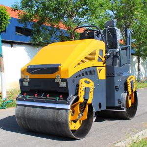 Soil Compactors Asphalt Roller Versatile Min Road Roller Asphalt Construction