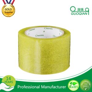 Custom Quiet Transparent Packing Tape , Personalized Rubber Adhesive Tape Free