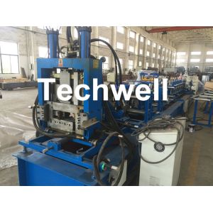 Quick Interchangeable C / Z Purlin Roll Forming Machine for Making C / Z Shaped