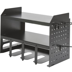 Cordless Drill Charging Station Wall Mount Storage Holder with Screwdriver Organizer