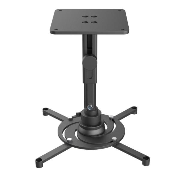 Quality 360 Degree Adjustable Projector Mount Aluminum Alloy Universal Projector Bracket Black wholesale