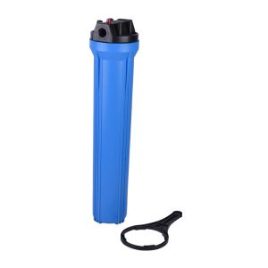 China 20 Inch Water Filter Components , Plastic Slim Water Filter Housing on sale