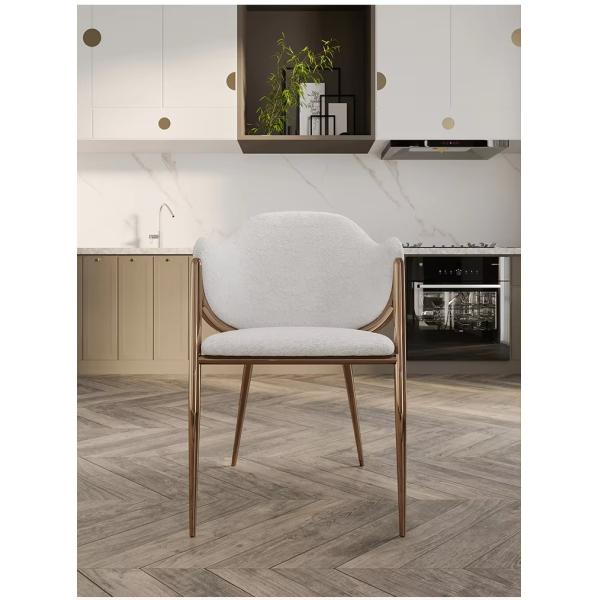 Gold Upholstered Restaurant Chairs White Upholstered Dining Chairs With Steel Legs