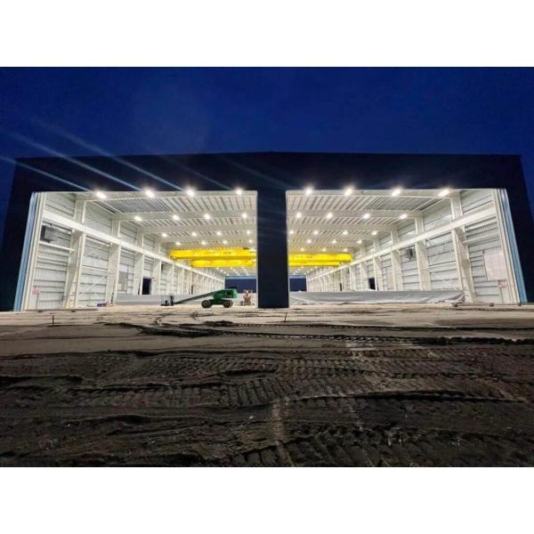 Modern Prefab Metal Building Construction Prefabricated Steel Structure Aircraft