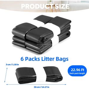 E1 Automatic Trash Can Refill Rings Self Changing Garbage Bag for All Touchless