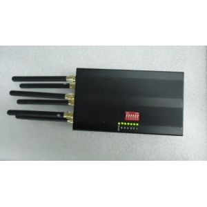 China 6 Antennas Portable GPS Signal Jammer ET-808HI For Custom , 1500 - 1600MHz on sale
