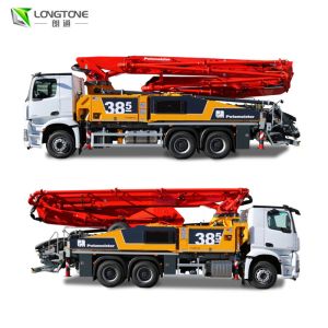 China Used Diesel Concrete Pump Truck 700L 230mm Cylinder on sale