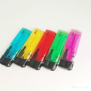 Flint Transparent Color Rechargeable Electric Smoking Lighter for Kitchen