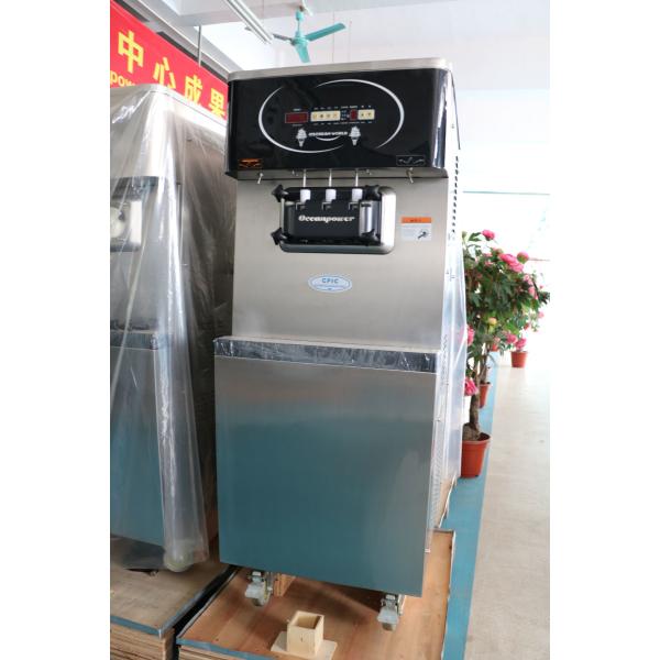 Quality 300 cones 3 flavors as good as taylor ice cream machine OP138CS from Oceanpower wholesale
