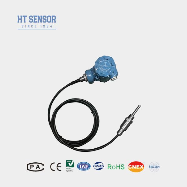 Quality IP67 4-20mA Temperature Indicator Transmitter Cable Connected Type Input PT100 Temperature Sensor Probe wholesale