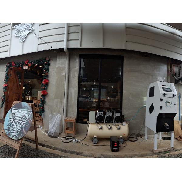 Multifunction Color Sorter And High Accuracy Whole Power 0.75kw -7.0kw For