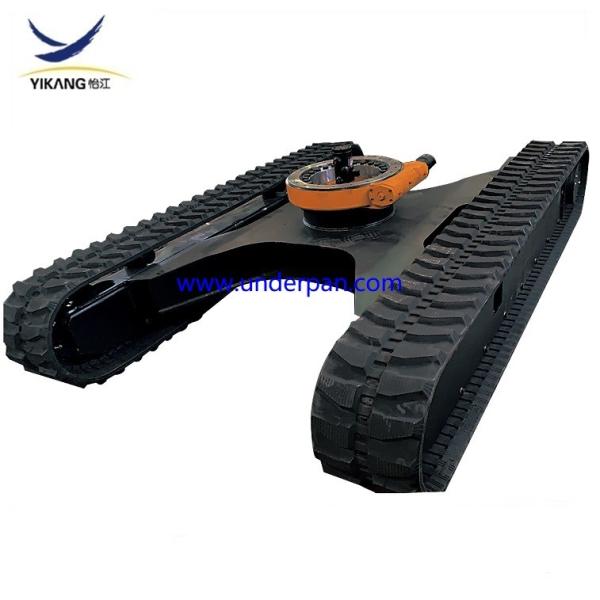 Quality Factor costomized 6 tons rubber track undercarriage system for excavator machinery wholesale