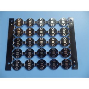 Aluminum Metal Core PCB With 2W / MK and Black Solder Mask for Ignitor