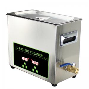 Cheap 6.5L Benchtop Dental Ultrasonic Cleaner 40khz Lab Motor Oil Cleaning Equipment for sale