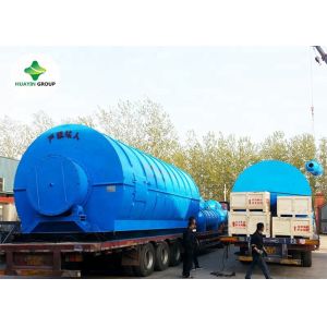 Batch Type Small Pyrolysis Plant 10 Ton Waste Tire Recycle To Fuel Oil