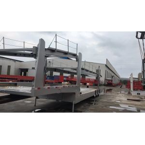 Cheap Long-Distance Hauling Made Easy with Tri-Axle 6-10 Car Trailer and Fuwa/BPW Axle for sale