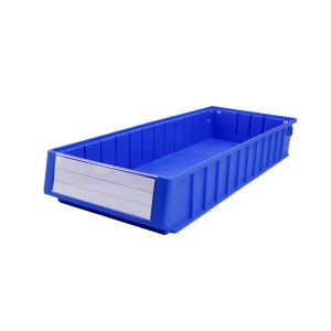 Warehouse Workshop Stacking Bin With Divider Hardware Component PP Box