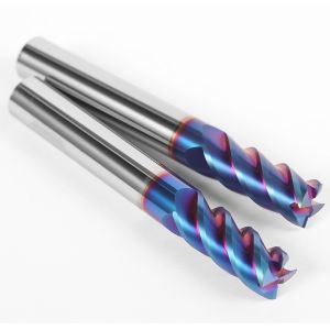 China Tungsten Carbide Milling Cutter Tool Nano Coating Milling Cutters For Steel on sale