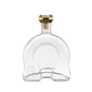 Unique Design 700ml Vodka Glass Bottles for Lids Customize Sealing Type and Well