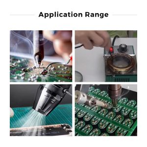 Desktop Solder Fume Extractor FES060 Smoke Absorber For Small Laser Soldering