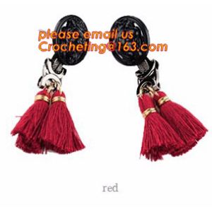POLYESTER TASSEL, GARMENT ACCESSORIES, CURTAINS, TASSEL TRIM, FRINGE RIBBON