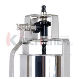 Hand Manual Sausage Stuffer Making Equipment 10LBs With Three Stuffing Tubes