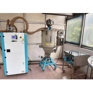 Microcomputer Control System Plastic Hopper Dryer For 30-6000T Injection 48KW