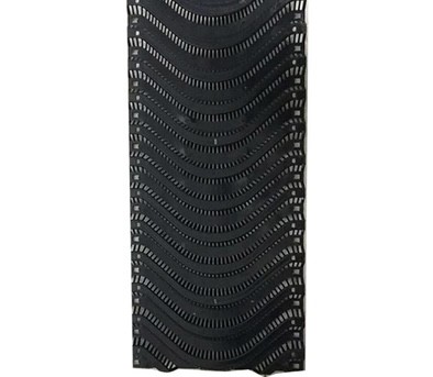 PP Plate Cooling Tower Drift Eliminator Types Demister Pad Mist Eliminator Black