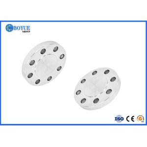 ASME B16.5 Forged Stainless Steel 316L Blind Pipe Flanges With Size 1/2 FNPT Hole
