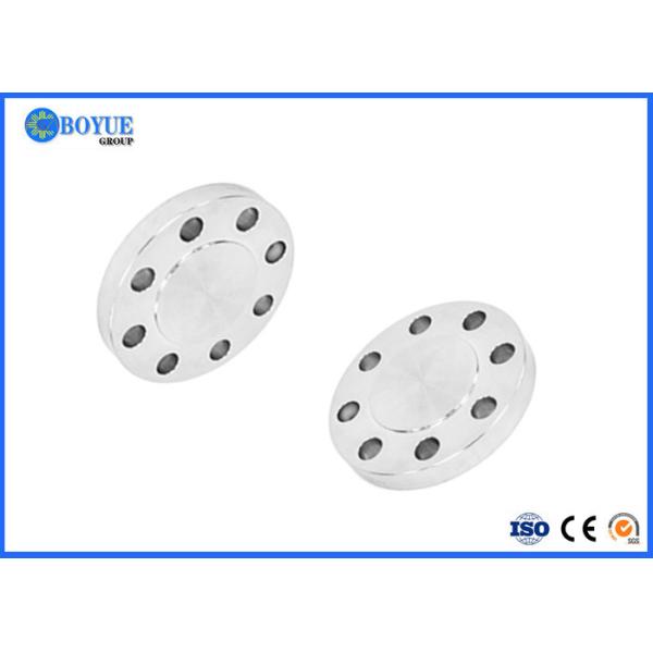 Quality ASME B16.5 Forged Stainless Steel 316L Blind Pipe Flanges With Size 1/2" FNPT Hole wholesale