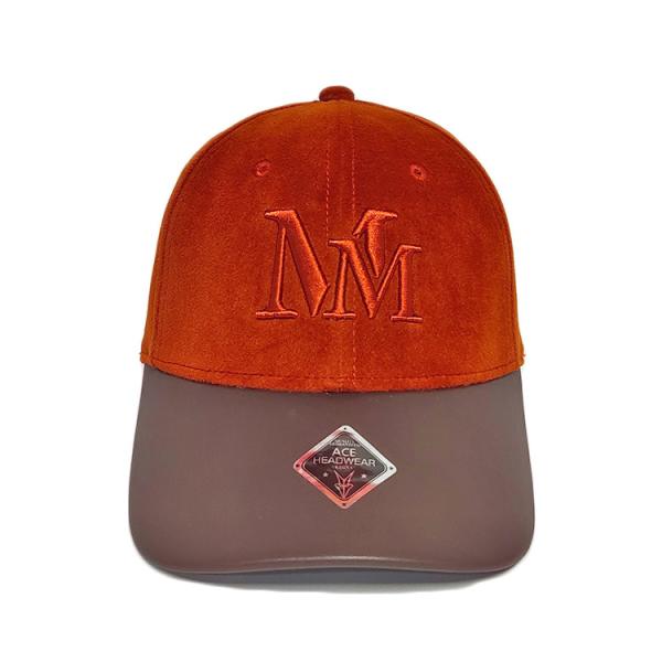 Quality Private Label 3d Embroidered Baseball Cap PU Brim Polyester Material wholesale