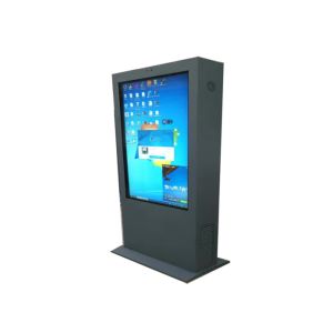Cheap 55" waterproof touch screen lcd outdoor advertising signage lcd digital display for sale