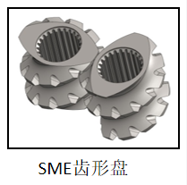 Cheap 75 SME Screw Element Extruder Elements For Twin Screw Extruder for sale