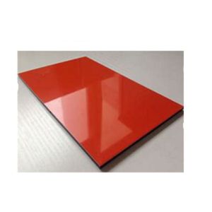 1220mm High Gloss Aluminum Composite Panel Weather Resistant 3mm