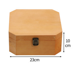 Ultraportable Small Wooden Box Packaging With Lock Dustproof Reusable